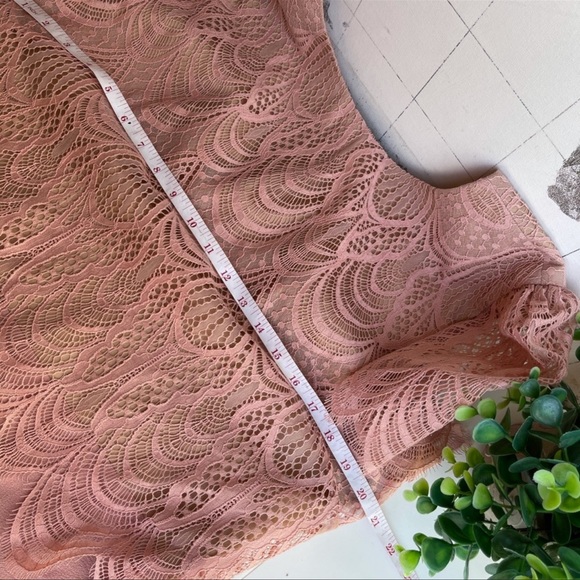 DRESS THE POPULATION🎀sheath dress rose gold XL - Picture 7 of 8